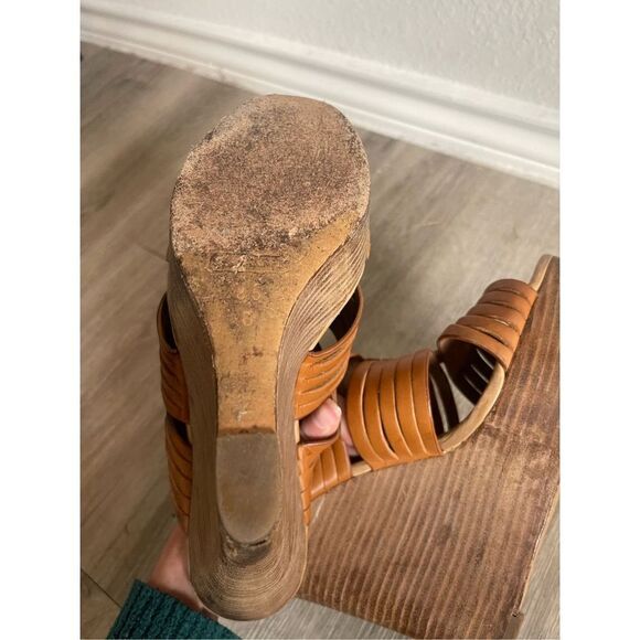 Coach tan Bristol leather wedge - Picture 7 of 7